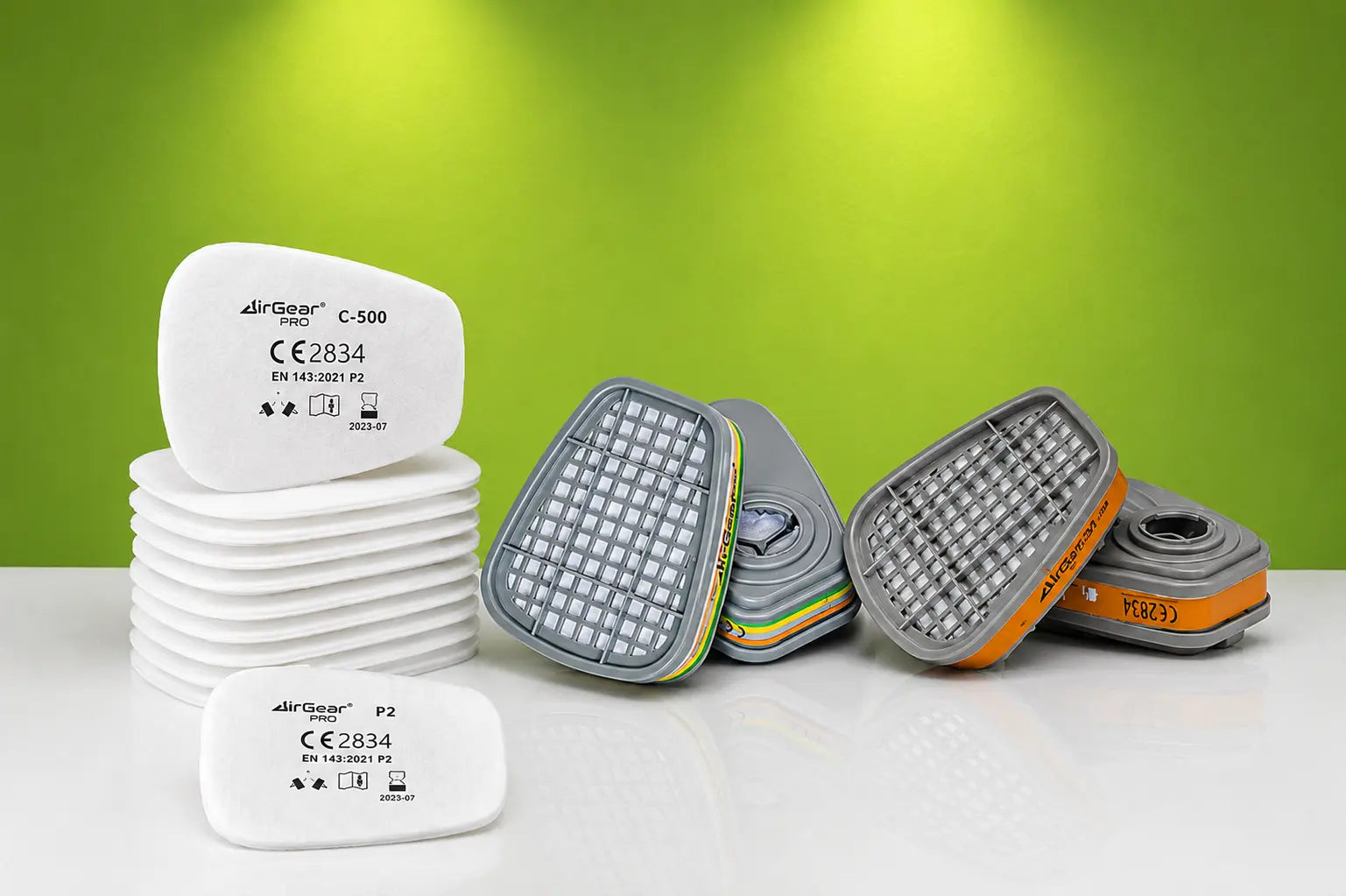 Advice on respirator filters