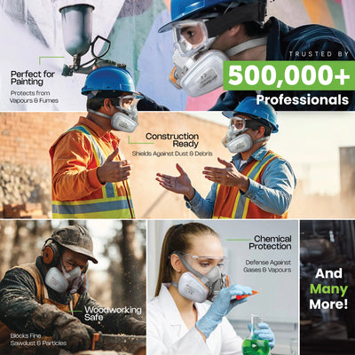 M-500 Respirator Mask with A1P2 Filters