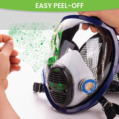 Peel-Off Lens Covers x10 - Compatible with G-750 Full Face Mask